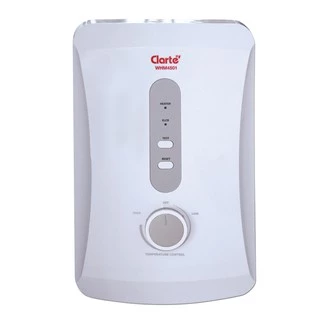 Clarte'เครื่องทำน้ำอุ่น4,500 วัตต์พร้อมชุดฝักบัวใหญ่ครบชุด รุ่นWHM4501