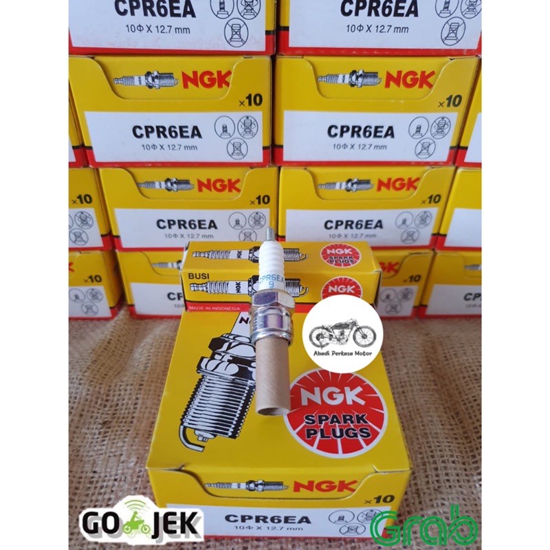 หัวเทียน NGK cpr6ea/ cpr6ea-9 kharisma, vario, บีท, jupiter mx, nmax, vixion, xeon