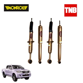 Monroe reflex gold (กระบอกใหญ่ แกน 18 มม.) โช๊คอัพ Toyota Vigo Preruner โตโญต้า วีโก้  4x2 ตัวสูง 4x4 ปี 2006-2014