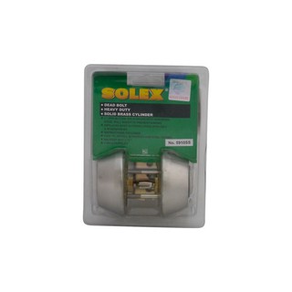 DEADBOLT 2 ด้าน SOLEX 5910 SS | SOLEX | 5910 SS กลอน Deadbolt อุปกรณ์ประตู ประตูและหน้าต่าง