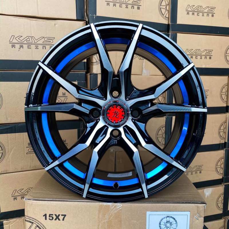 ล้อแม็กใหม่ X154 ขอบ15x7.0 ET35 4x100 - งาน KAYS
