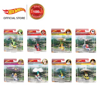 Hot Wheels Mario Kart Glider Assortment - ฮอตวีล รถตัวละครมาริโอ้คาร์ทพร้อมเครื่องร่อน (GVD30(H)