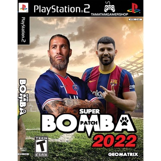 Bomba Patch 2022 ps2 แผ่นเกมส์ps2 แผ่นเกมเพล2 Bomba Pes2022ps2 เกมps2 วินนิ่ง2022อัพเดทใหม่