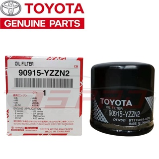 ไส้กรองน้ํามัน สําหรับ Toyota 90915-YZZN2 Toyota Vios Altis ZZE121,2 ZZE141,2 Wish ZNE10 ANE10,11 Sienta C-HR ZGX11