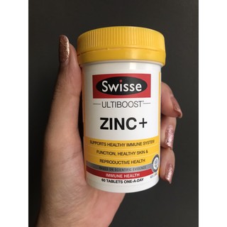 Swisse Ultiboost Zinc+ 60 เม็ด