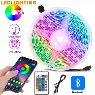 สายไฟ Led 5050 RGB เปลี่ยนสีได้ 16 สี ชาร์จ Usb สําหรับตกแต่งห้องนอน ห้องนั่งเล่น ห้องครัว ทีวี DIY