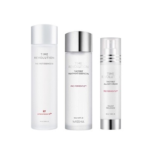 Missha Time Revolution The First Treatment Essence Rx, 5X 50ml, 100ml, 150ml, 180ml, 215ml / All Day Cream 50ml