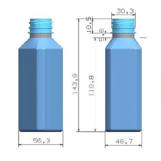 ขวดPETเหลี่ยม200ml.ปากสั้น 150ใบ/279 บาท(เฉลี่ยใบละ 1.86 บาท) #Budget#แพคประหยัดขวดไม่หนานะคะ