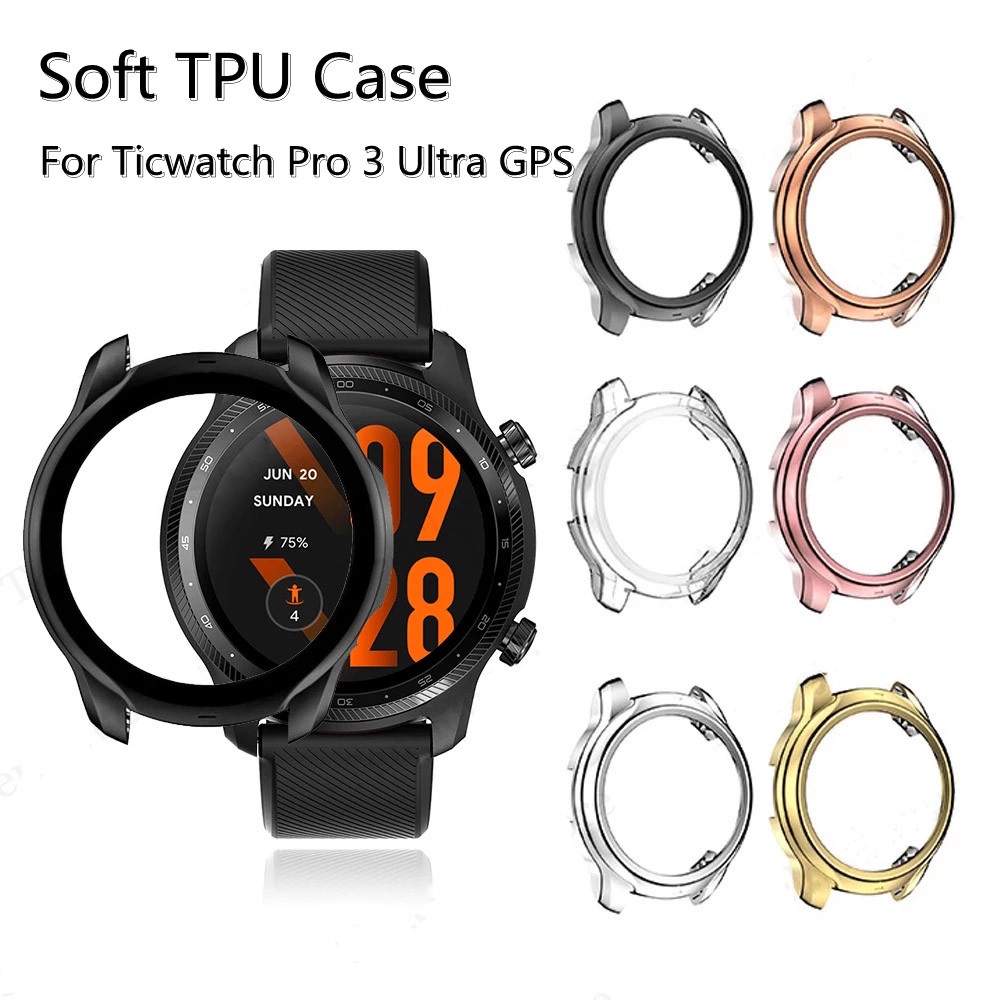 เคสกันชน Tpu อุปกรณ์เสริม สําหรับ Ticwatch Pro 3 LTE Ultra GPS Watch Ticwatch Pro X Pro 3