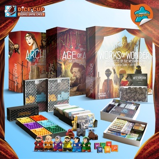 [ของแท้] สถาปนิกแห่งนครตะวันตก (Architects of the West Kingdom) All Set Board Game (Dice Cup Games)