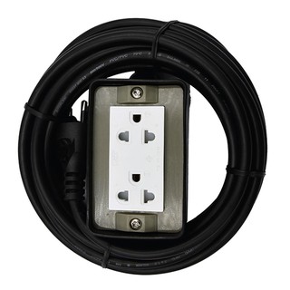 ชุดสายไฟพ่วง ELEKTRA 2x4 พร้อมสาย VCT 3x1.5Sq.mm. 5เมตร EXTENSION CORD SET ELEKTRA 2X4 VCT3X1.5SQMM 5M