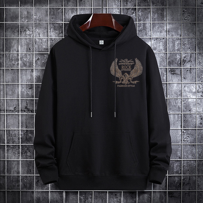 L47Bเสื้อแขนยาวมีฮู้ด สำหรับชายและหญิง.ลายแฟชั่นนานาชาติใส่ได้ทั้งเทียวออกกำลังกายได้