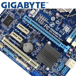 Gigabyte Gab75md3v Desktop Motherboard 5 Socket Lga 1155 I3 I5 I7 Ddr3 32g Micro Atx Original 5md3v Used Mainboard ราคาท ด ท ส ด