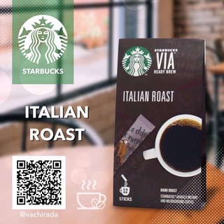 ITALIAN ROAST กาแฟปรุงสำเร็จ STARBUCKS VIA READY BREW