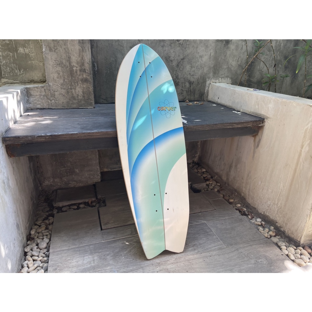 แผ่นเซิฟสเก็ต Surfskate Carver Skateboards Emerald Peak Surf Skateboard Deck  ขนาด 9.75 x 30 นิ้ว มือ 2