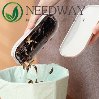 Needway แปรงพลาสติก สําหรับทําความสะอาดพรม โซฟา เตียง กวาดฝุ่น