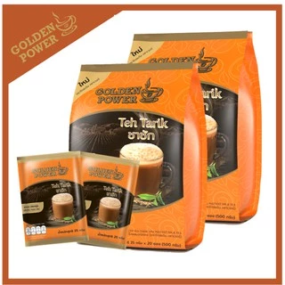 แพ็คคู่ ชาชัก ชานม ตราโกลเด้น เพาเวอร์ (Golden Power Teh Tarik 3in1) 2 ถุง