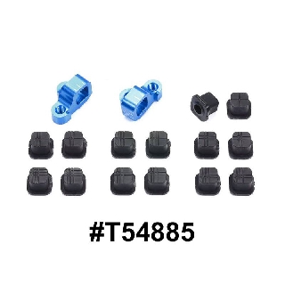 TAMIYA 54885 ALUMINUM ADJUSTABLE SEPARATE SUSPENSION MOUNTS (E)