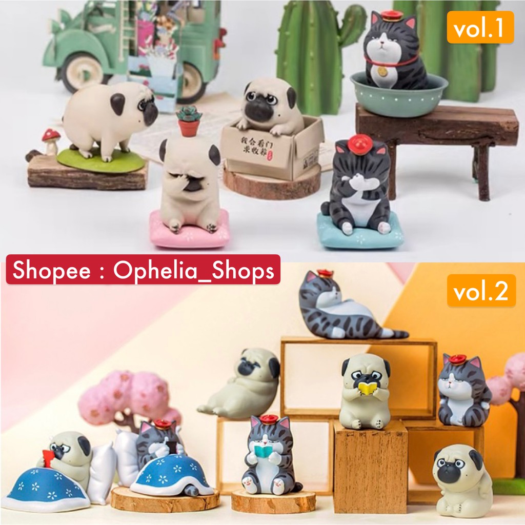 [ยกกล่อง] 52TOYS Wuhuang Wanshui Bazahey 🐶🐱 หมา แมว กวนๆ น่ารักมาก 52 Toys Arttoy Designer Toy Dog C