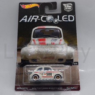 รถเหล็ก Hotwheels 60s FIAT 500D MODIFICADO set AIRCOOLED(IB009)