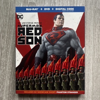 📀Blu-ray แผ่นบลูเรย์ การ์ตูน Superman Red: Son บุรุษเหล็กเผด็จการ - DC Universe Movie(แผ่นแท้ มือ 1 จาก US)