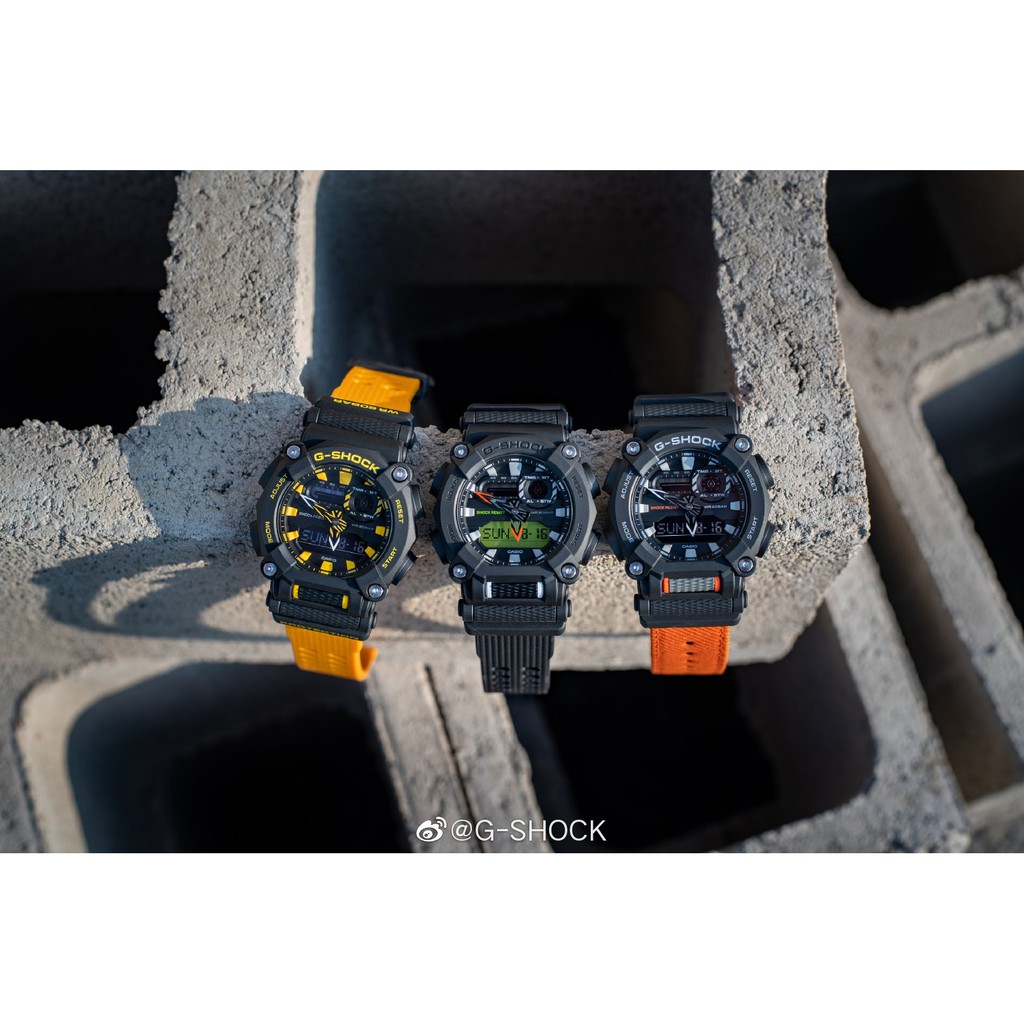 New Gshock GA-900 series GA-900A GA-900A-1A9 GA-900A-1  ประกันศูนย์ cmg 1 ปี(GA-900C-1A4 ส้ม)