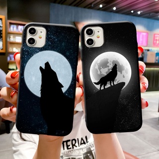 เคสโทรศัพท์มือถือแบบนิ่ม ผิวด้าน ลายหมาป่าโดดเดี่ยว สําหรับ Realme C35 C25 C25S C21 C21Y C20 C17 C15 C12 C11 C3 C2 C1 2020 2021