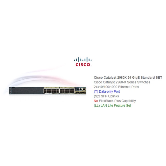 Cisco Catalyst 2960X 24 GigE