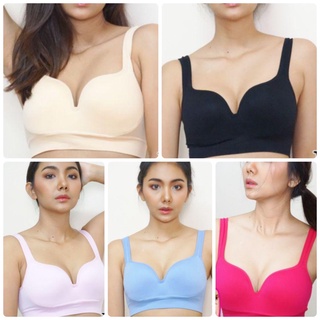 (เหลือ 54 เก็บโค้ดหน้าร้าน 25+INCSM3F ลดเพิ่ม 20)  MIXY : บรา3D ไร้โครงเหล็ก ใส่สบาย อกชิดสวย 🍒
