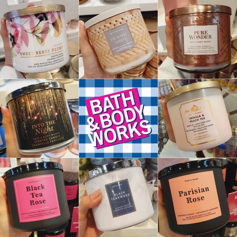 💖พร้อมส่ง กล่องสุ่ม เทียนหอม Bath and Bodyworks !!! ราคาต๊าชชช💖