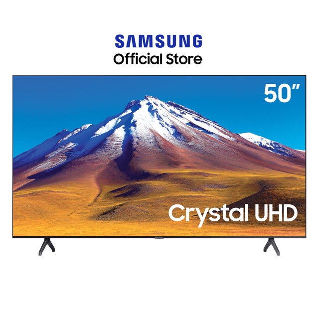 SAMSUNG 50" TU6900 Crystal UHD 4K Smart TV 50 นิ้ว(2020) รุ่น 50TU6900 แถมฟรี  ขาแขวนผนัง
