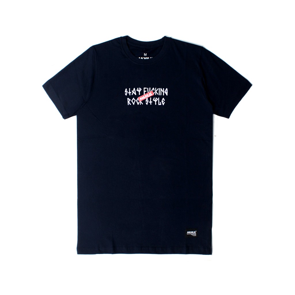 เสื้อยืด Maxius/เสื้อยืดชาย - "SATISFY"