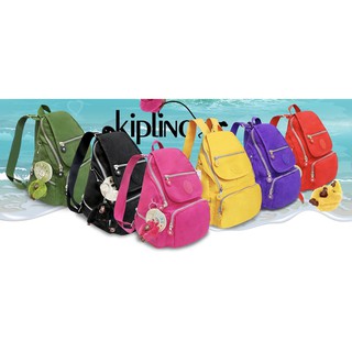 กระเป๋าเป้ Kipling ทรงหยดน้ำ สีล้วน ด่วน!!สินค้ามีจำนวนจำกัด