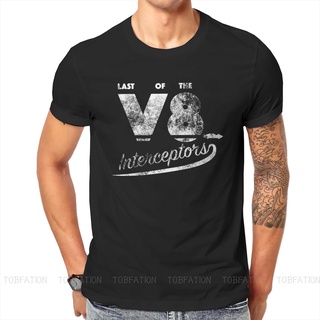 เสื้อยืดครอปเสื้อยืด ผ้าฝ้ายแท้ พิมพ์ลาย Mad Max Rockatansky Benno Swaisey Film Last of the V8 สกัดกั้นหรูหรา สําหรับผู้