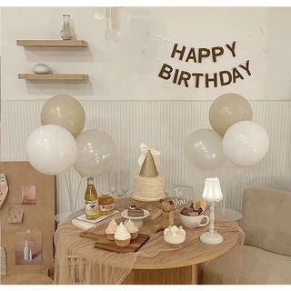[พร้อมส่ง] ป้ายแขวนHBD ป้ายวันเกิด ป้ายHappy Birthday สไตล์มินิมอล ธงวันเกิด ตกแต่งปาร์ตี้วันเกิด ฉลองวันเกิด