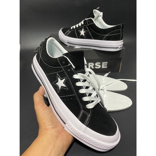 Converse one star รองเท้าผ้าใบผูกเชือก