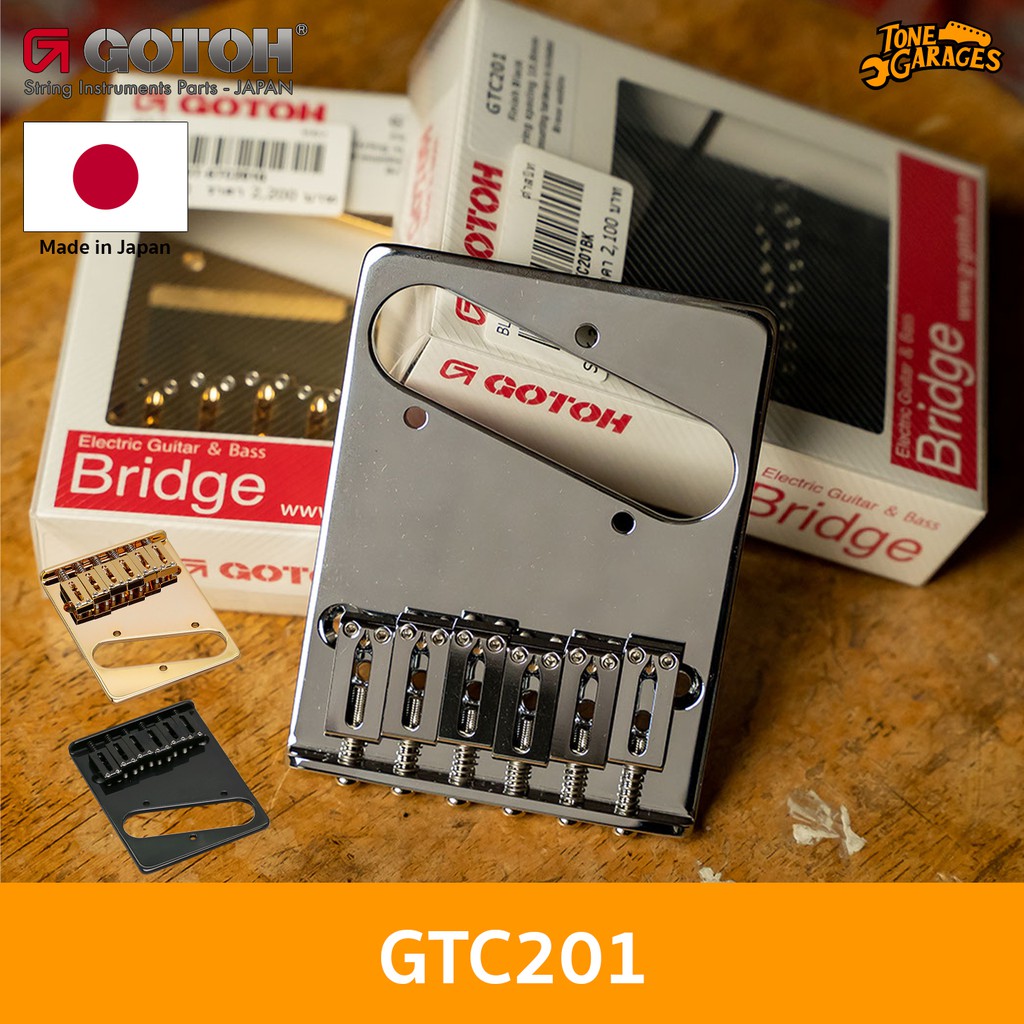 Gotoh Tele Modern Bridge GTC201 หย่อง / บริดจ์ เทเล ของแท้(หลายสี)