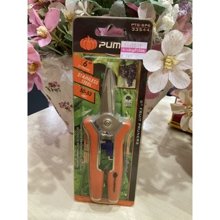 กรรไกรตัดแต่งกิ่งไม้ปากตรง 6”pumpkin PTG-SP6/33544 รหัส 5642015