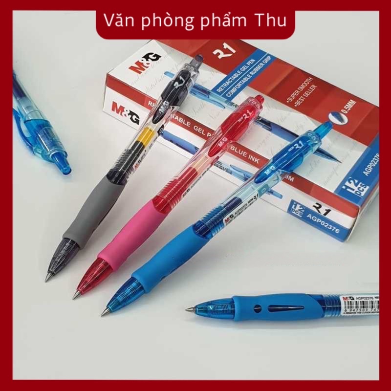 ปากกาเจล M&G R1 GP1008 (AGP02376) จังหวะ 0.5