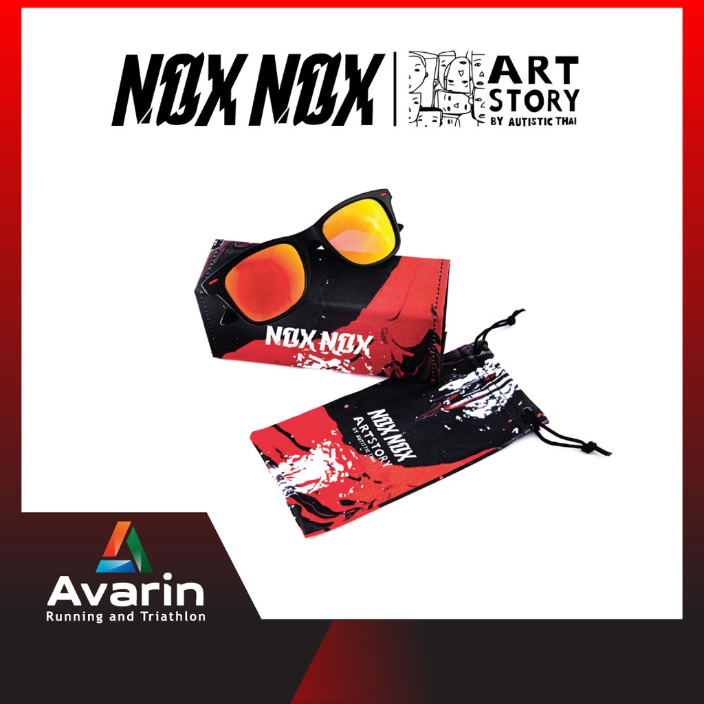 NOXNOX x Art Story By Autistic Thai ป้องกันกัน UV 400 ได้ 100% : Avarin Running