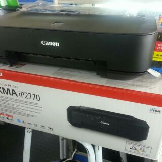 CANON IP2770​ ตลับแท้เปล่าพร้อมชุดแท้งค์​พร้อมหมึกเต็มแท้งค์4สี