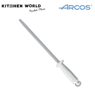 Arcos 278514 Sharpening Steel White 300 mm. / แท่งเหล็กลับมีด