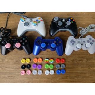 Silicone Analog Controller Thumb Stick สำหรับสวม อนาลอค PS1 PS2 PS3 PS4 XBOX XBOX360 XBOX ONE ให้กระชับนิ้ว