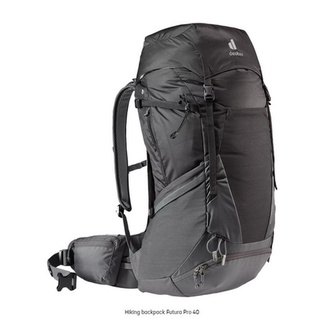 เป้ deuter รุ่น Futura Pro 40 โลโก้ใหม่ ปี 2021 สีดำ - เทา Black Graphite , สีเขียว Ivy Khaki