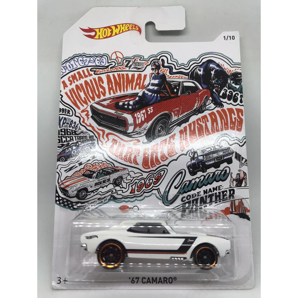 [ใหม่]	Hot Wheels 67 Camaro- Walmart Exclusive 968