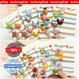 MUISUNGSHOP [KHBB01] ยางรัดผมแฟชั่นเกาหลี ลายน่ารักๆ หนังยางคุณภาพ