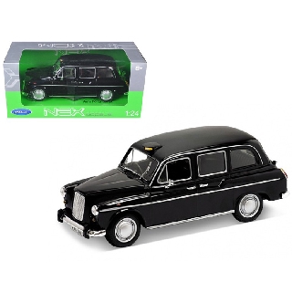 รถโมเดล WELLY 1:24  Austin FX4 London Taxi  เปิดประตูและกระโปรงหน้าได้