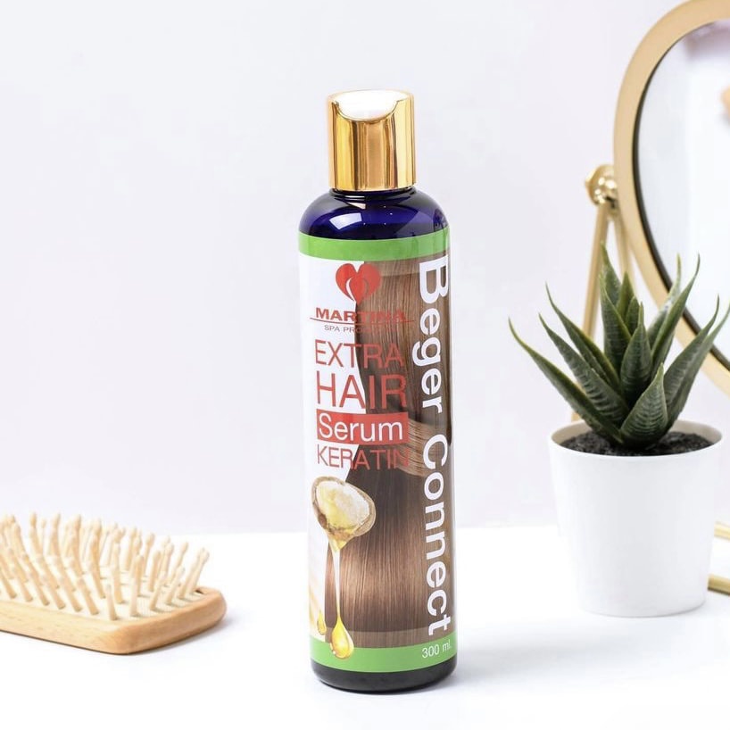 (เชื่อมแกนผม)Martina Beger Connect มาร์ทิน่า เบเยอร์ คอนเน็กซ์ เซรั่ม เซรั่มกันช็อต เซรั่มเคราติน กั