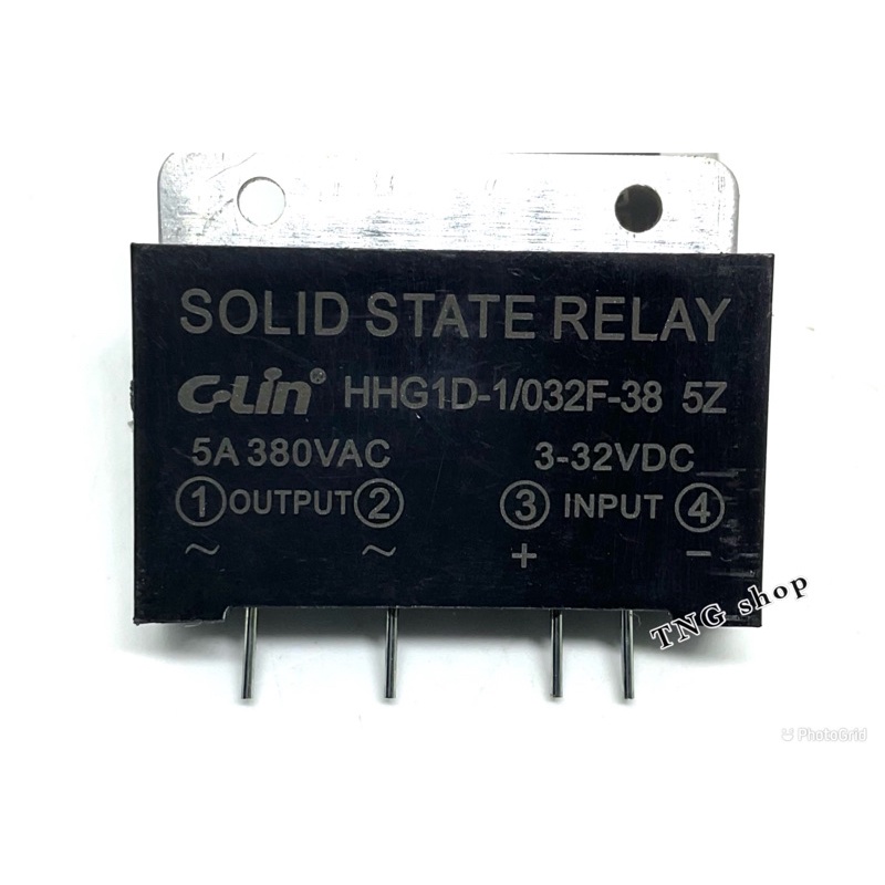 Solid State Relay 5A INPUT 3-32VDC  OUTPUT 380VAC