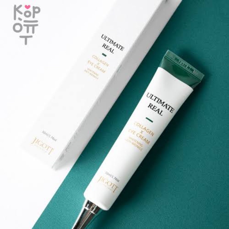 [พร้อมส่ง/แท้จากเกาหลี] Jigott Ultimate Real Collagen Eye Cream 50 ml